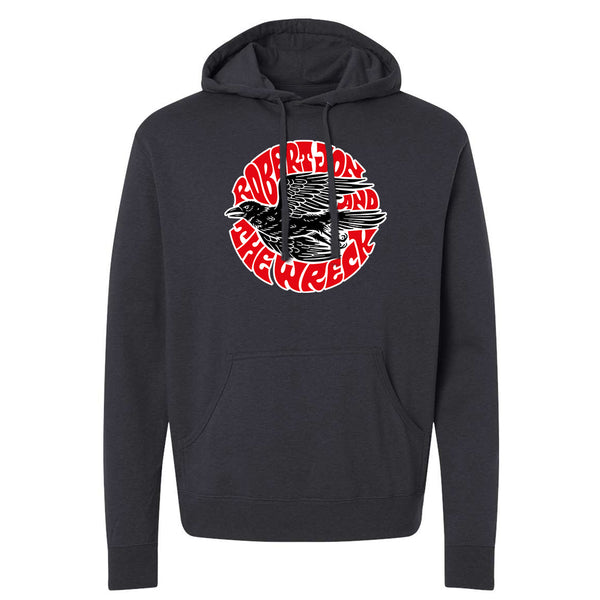 Groovy Crow Pullover Hoodie (Unisex)