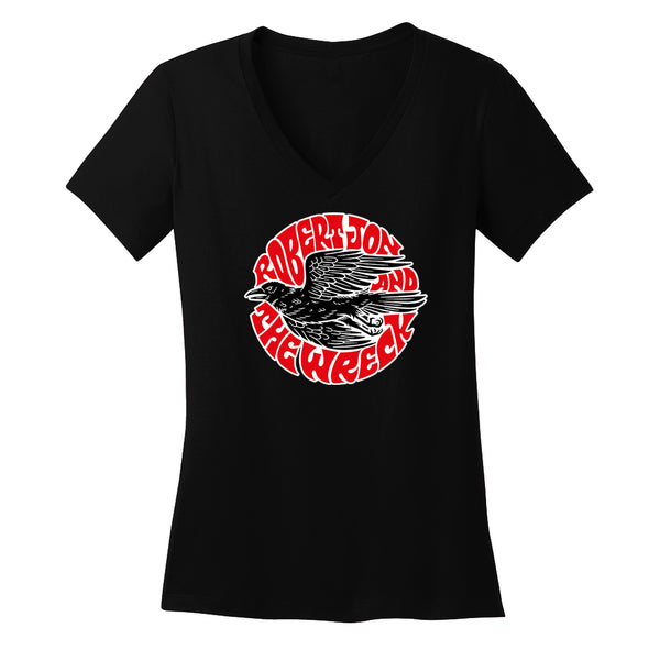 Groovy Crow V-Neck (Women)
