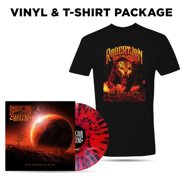 Red Moon Rising Vinyl & T-Shirt Package