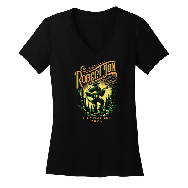 U.S. Tour 2025 Sasquatch V-Neck (Women)