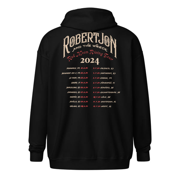 Europe Tour 2024 Zip-Up Hoodie (Unisex)