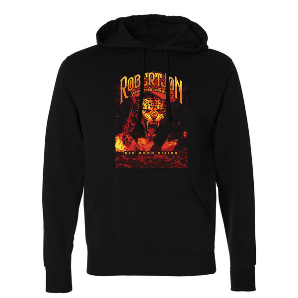 Red Moon Rising Hooded Sweatshirt (Unisex)