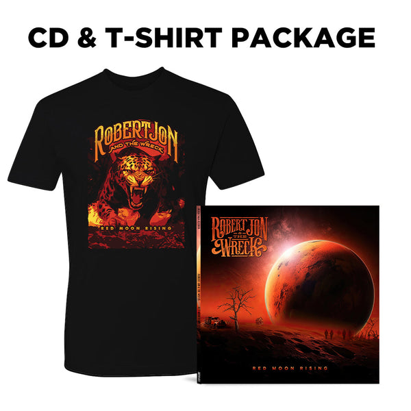 Red Moon Rising CD & T-Shirt Package