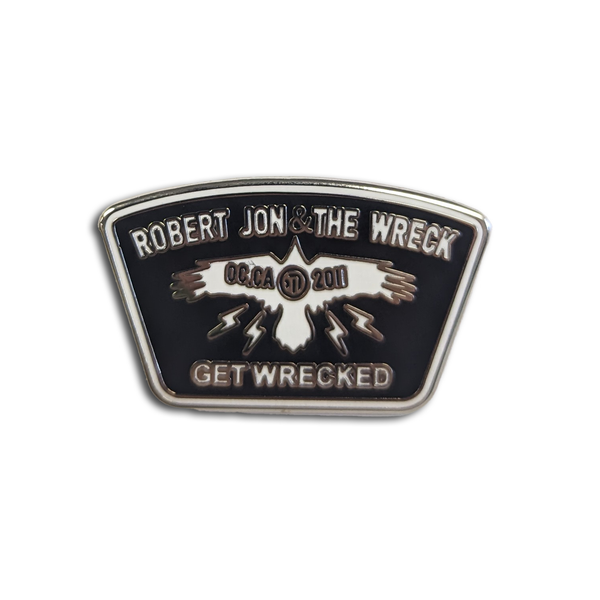 Silver Crow Pin