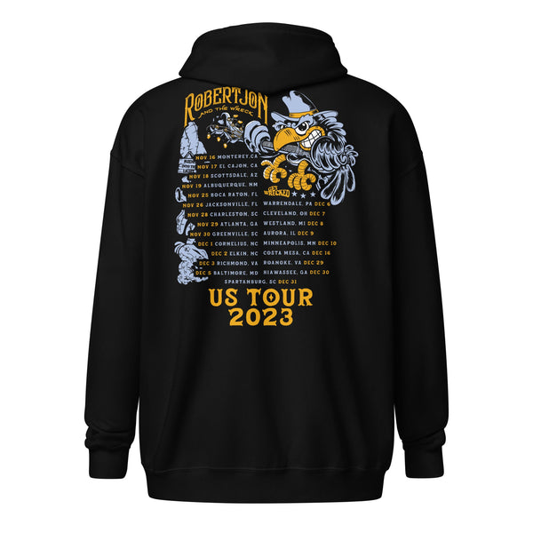U.S. Fall Tour 2023 Zip-Up Hoodie (Unisex)