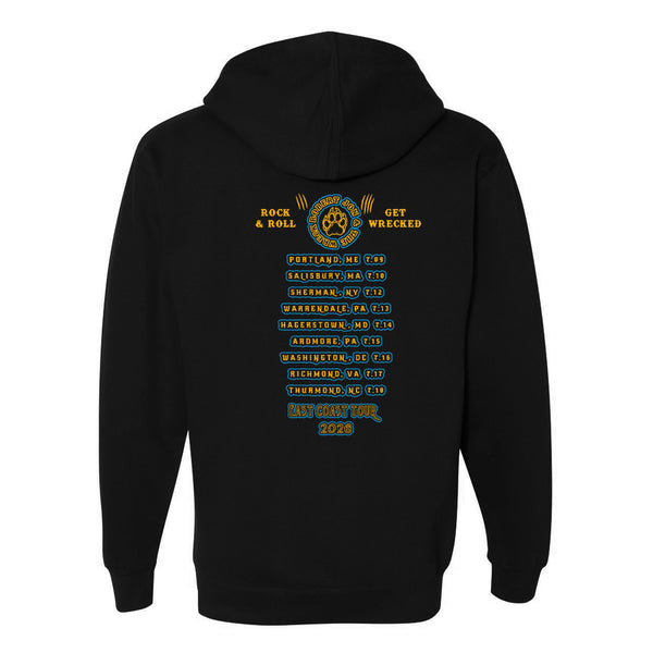 2026 East Coast Tour Zip-Up Hoodie (Unisex)