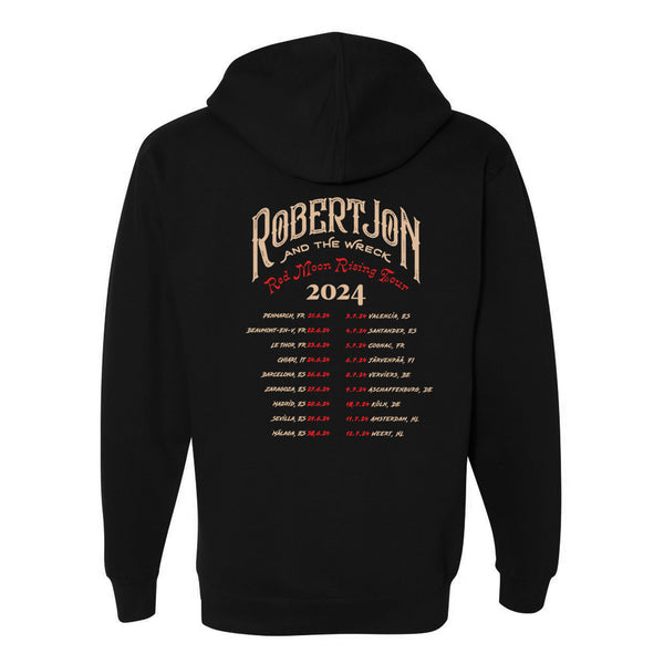 Europe Tour 2024 Zip-Up Hoodie (Unisex)