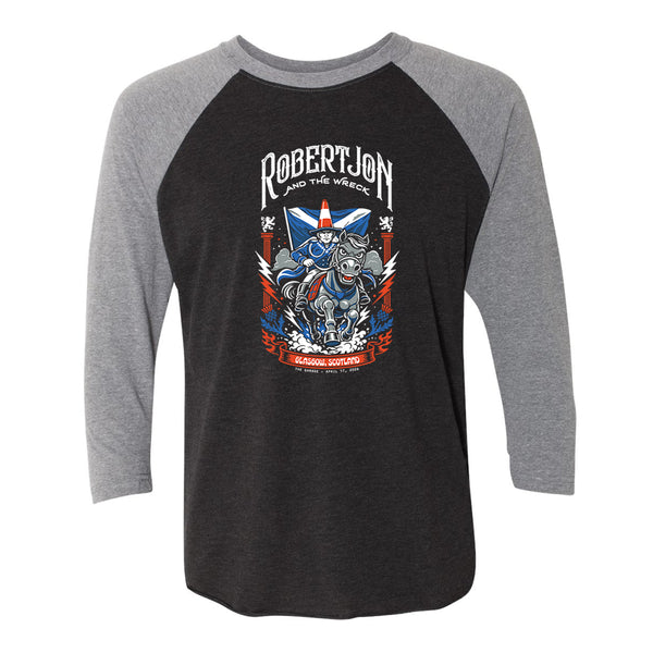 Glasgow 3/4 Sleeve T-Shirt (Unisex)