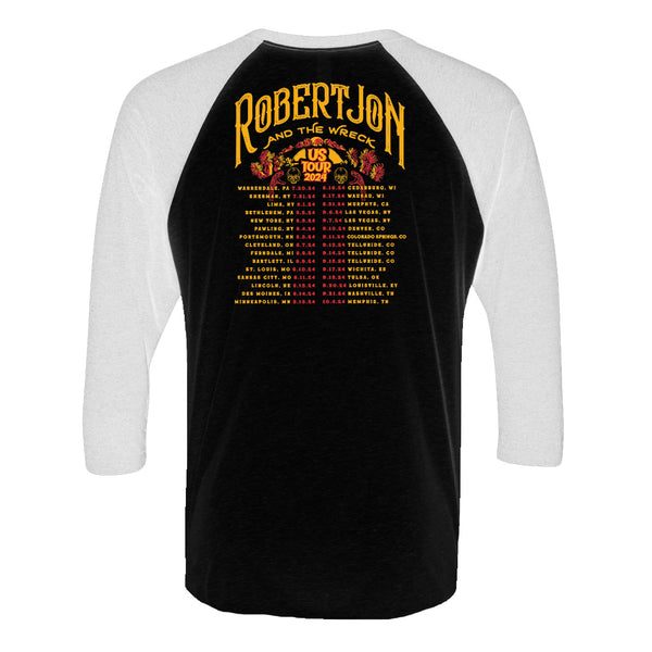 U.S. Summer & Fall Tour 2024 3/4 Sleeve T-Shirt (Unisex)