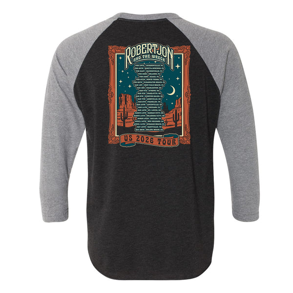 U.S. Tour 2026 3/4 Sleeve T-Shirt (Unisex)