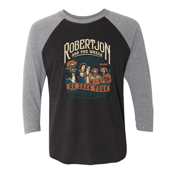 U.S. Tour 2026 3/4 Sleeve T-Shirt (Unisex)