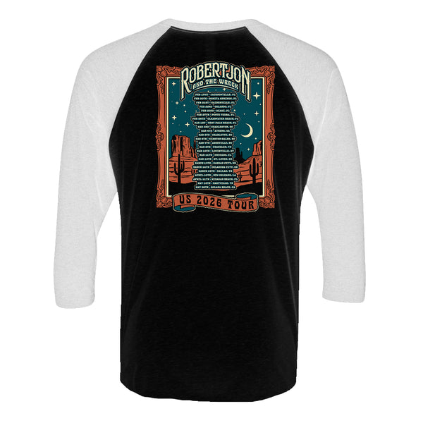U.S. Tour 2026 3/4 Sleeve T-Shirt (Unisex)