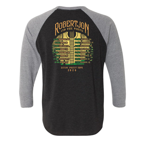 U.S. Tour 2025 Sasquatch 3/4 Sleeve T-Shirt (Unisex)