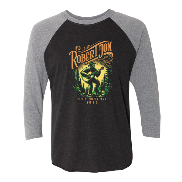 U.S. Tour 2025 Sasquatch 3/4 Sleeve T-Shirt (Unisex)