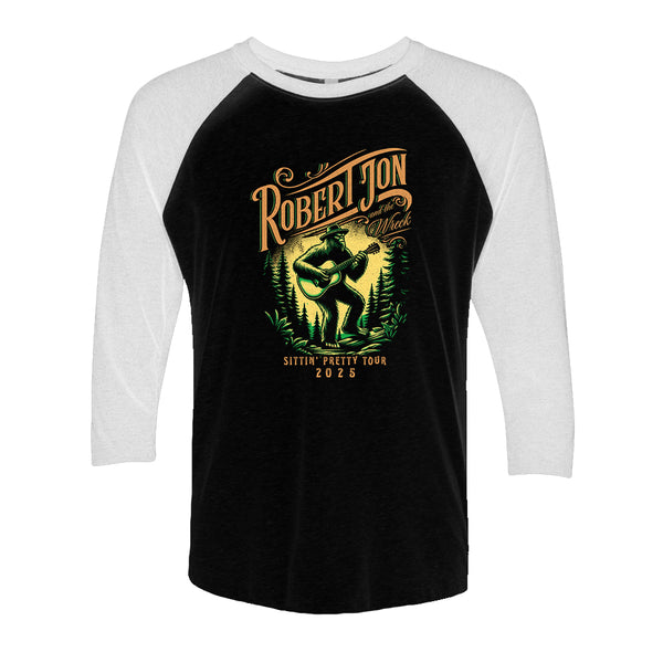 U.S. Tour 2025 Sasquatch 3/4 Sleeve T-Shirt (Unisex)
