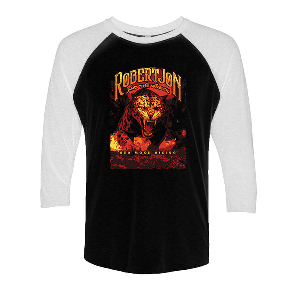 Red Moon Rising 3/4 Sleeve T-Shirt (Unisex) ***PRE-ORDER***