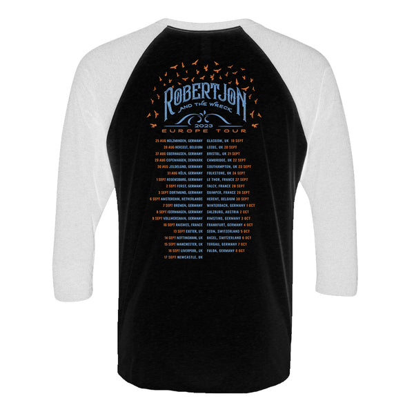 Europe Tour 2023 3/4 Sleeve T-Shirt (Unisex)